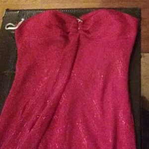Burgandy Formal Dress